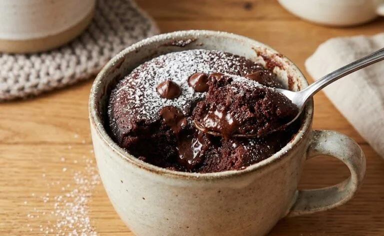 Instant Chocolate Mug Cake (No Egg)
