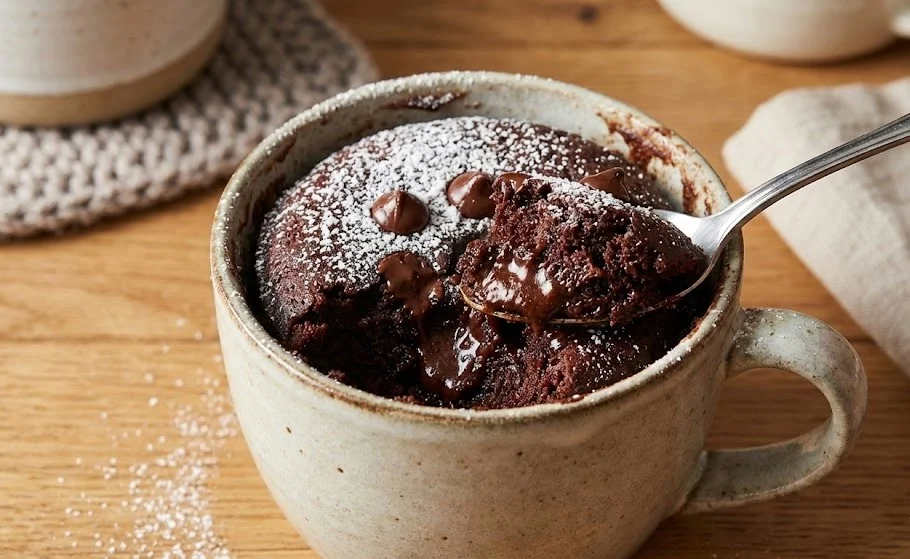 Instant Chocolate Mug Cake (No Egg)