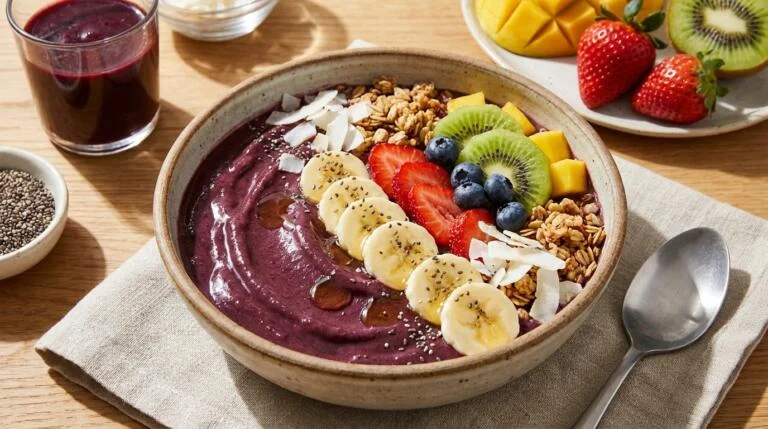 5-Minute Acai Smoothie Bowl
