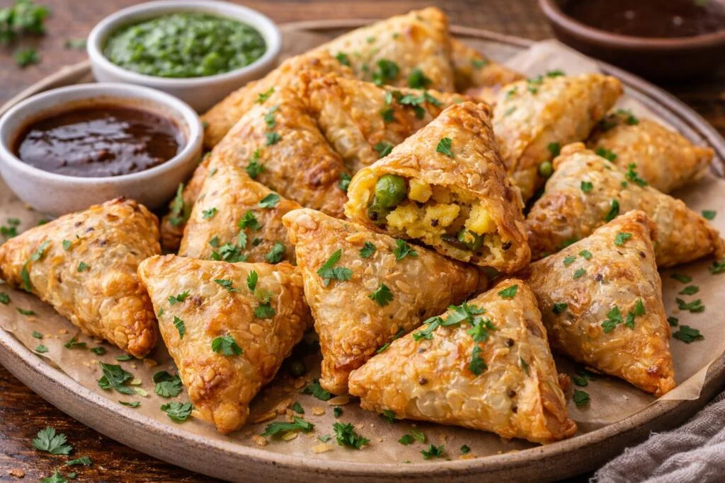 Air Fryer Samosa Bites (20 Minutes)