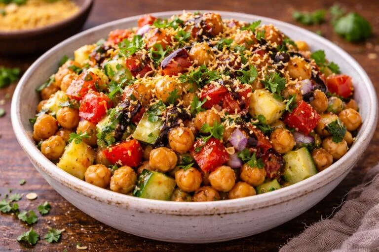 5-Minute Chana Chaat Recipe