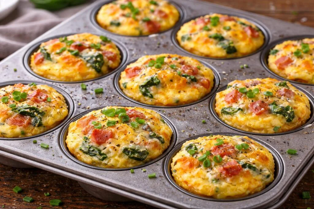 5-Minute Cheesy Keto Egg Cups