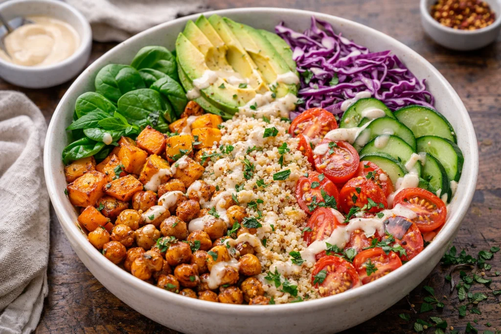 5-Minute Chickpea Buddha Bowl