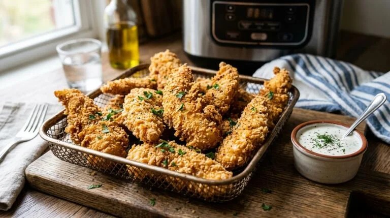 Crispy Air Fryer Chicken Tenders (20 Minutes)