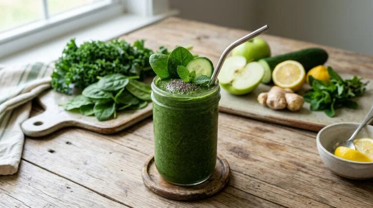 5-Minute Green Detox Smoothie