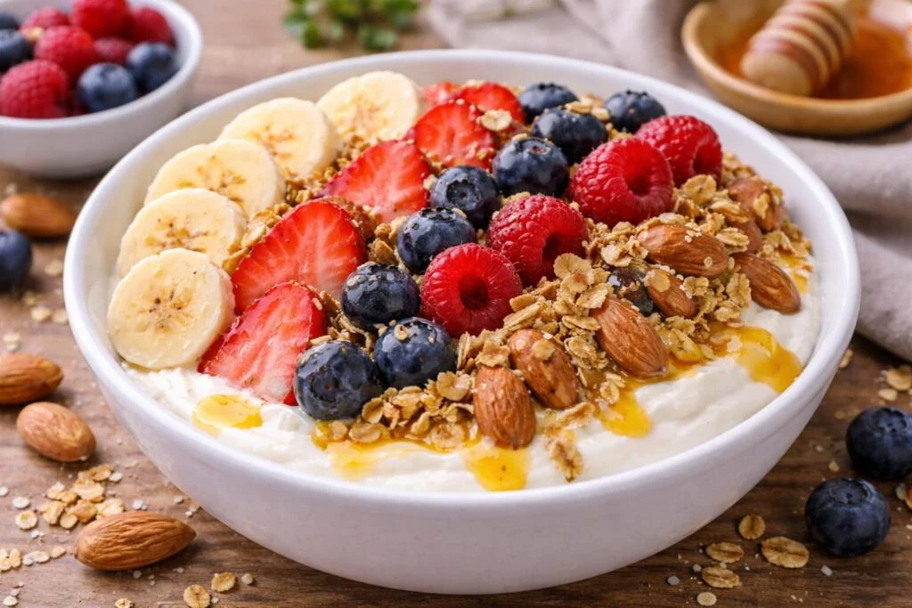 5-Minute High-Protein Greek Yogurt Bowl