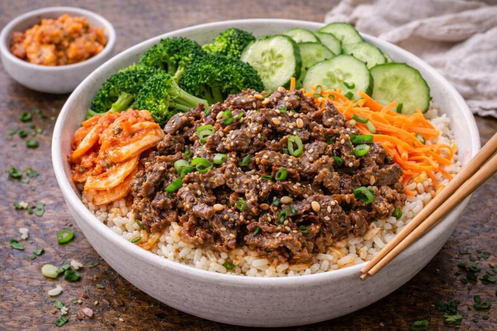 Korean Beef Bulgogi Bowl (20 Minutes)