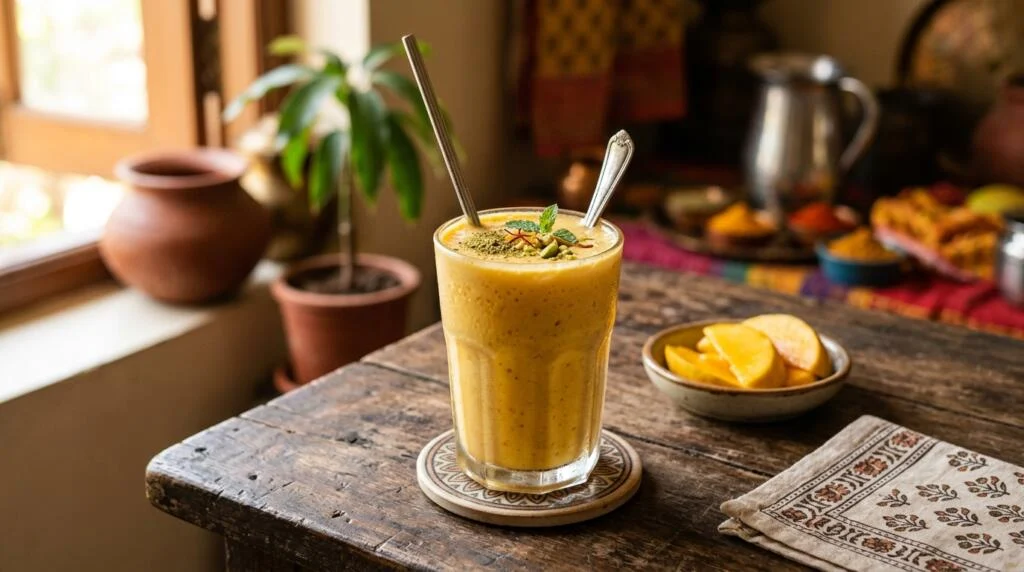 5-Minute Mango Lassi Smoothie