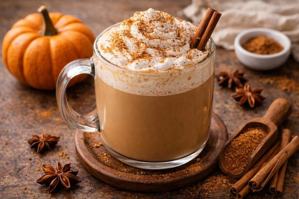 5-Minute Pumpkin Pie Spice Latte