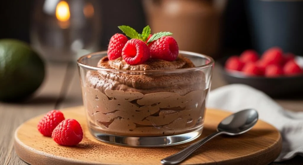 5-Minute Vegan Chocolate Avocado Mousse