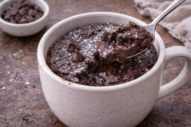 5-Minute Chocolate Lava Mug Cake