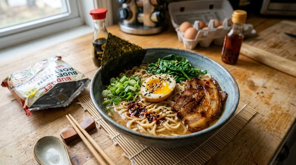 $2 Budget Ramen Upgrade — Restaurant Taste in 5 Minutes