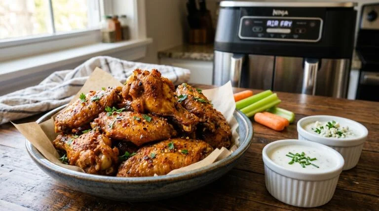 Air Fryer Chicken Wings (27 Minutes)
