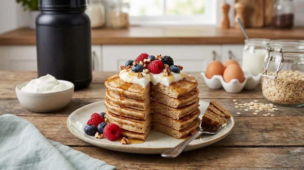 High-Protein Pancakes (15 Minutes)