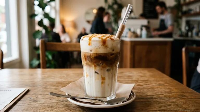 5-Minute Iced Caramel Macchiato
