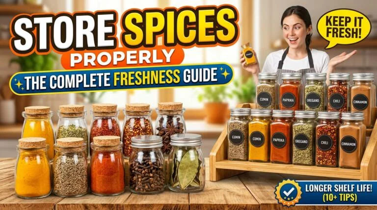 How to Store Spices Properly: The Complete Freshness Guide
