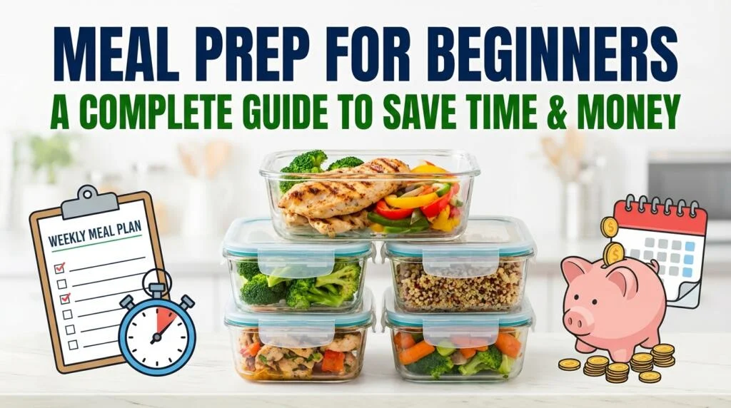 Meal Prep for Beginners: A Complete Guide to Save Time & Money