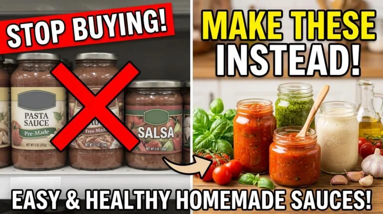 Why You Should Stop Buying Pre-Made Sauces (Make These Instead)