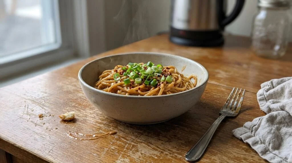 Spicy Peanut Butter Noodles
