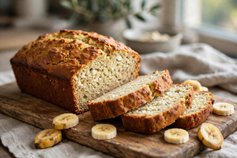 Cottage Cheese Banana Bread (High-Protein, 65 Minutes)