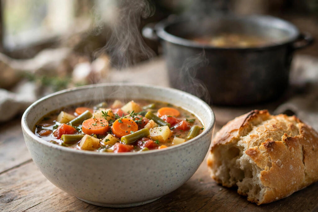 One-Pot Vegetable Soup (30 Minutes)